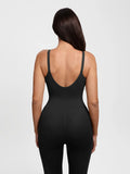 Popilush® Shapewear Zip Front Deep V Adjustable Strap Jumpsuit(DRAFT)