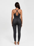 Popilush® Shapewear Zip Front Deep V Adjustable Strap Jumpsuit(DRAFT)