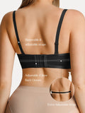 Popilush® Sheer Mesh Strapless Minimizer Underwire Bra