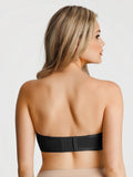 Popilush® Sheer Mesh Strapless Minimizer Underwire Bra