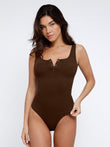 Popilush® brown shapewear bodysuit, offering both style and comfort for women.