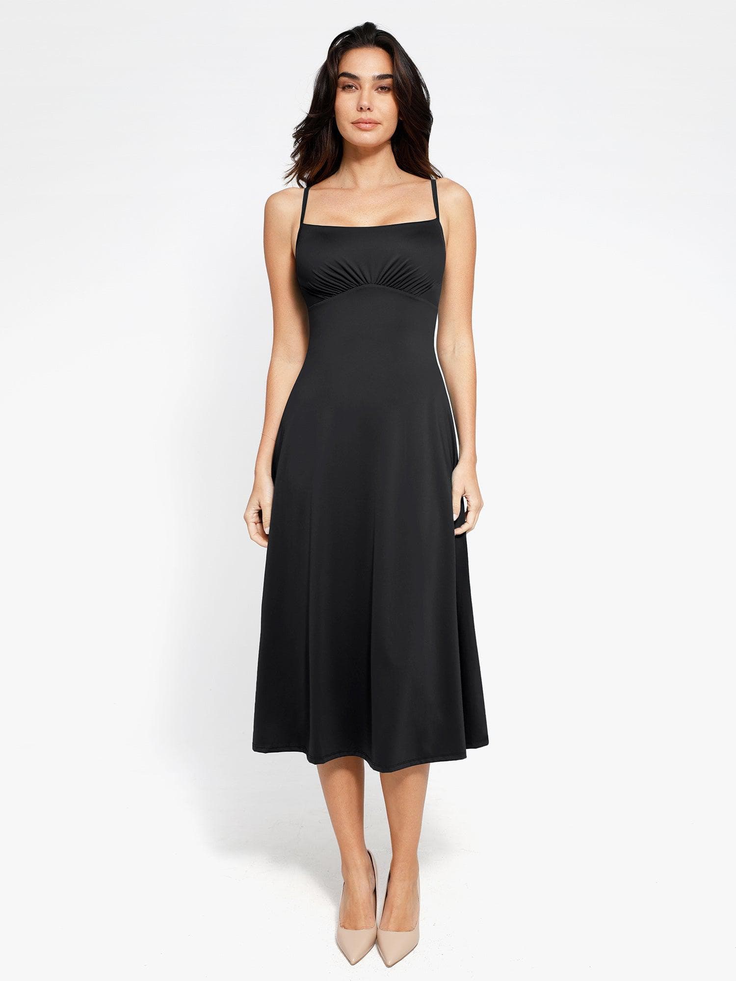 Slip Midi Shapewear Dress