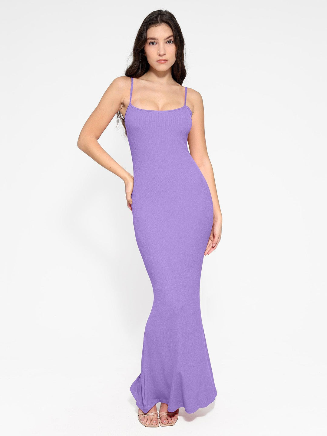 Shapewear Modal Slimming Maxi Slip Dress Popilush Shapewear Modal Slimming Maxi Slip Dress Popilush