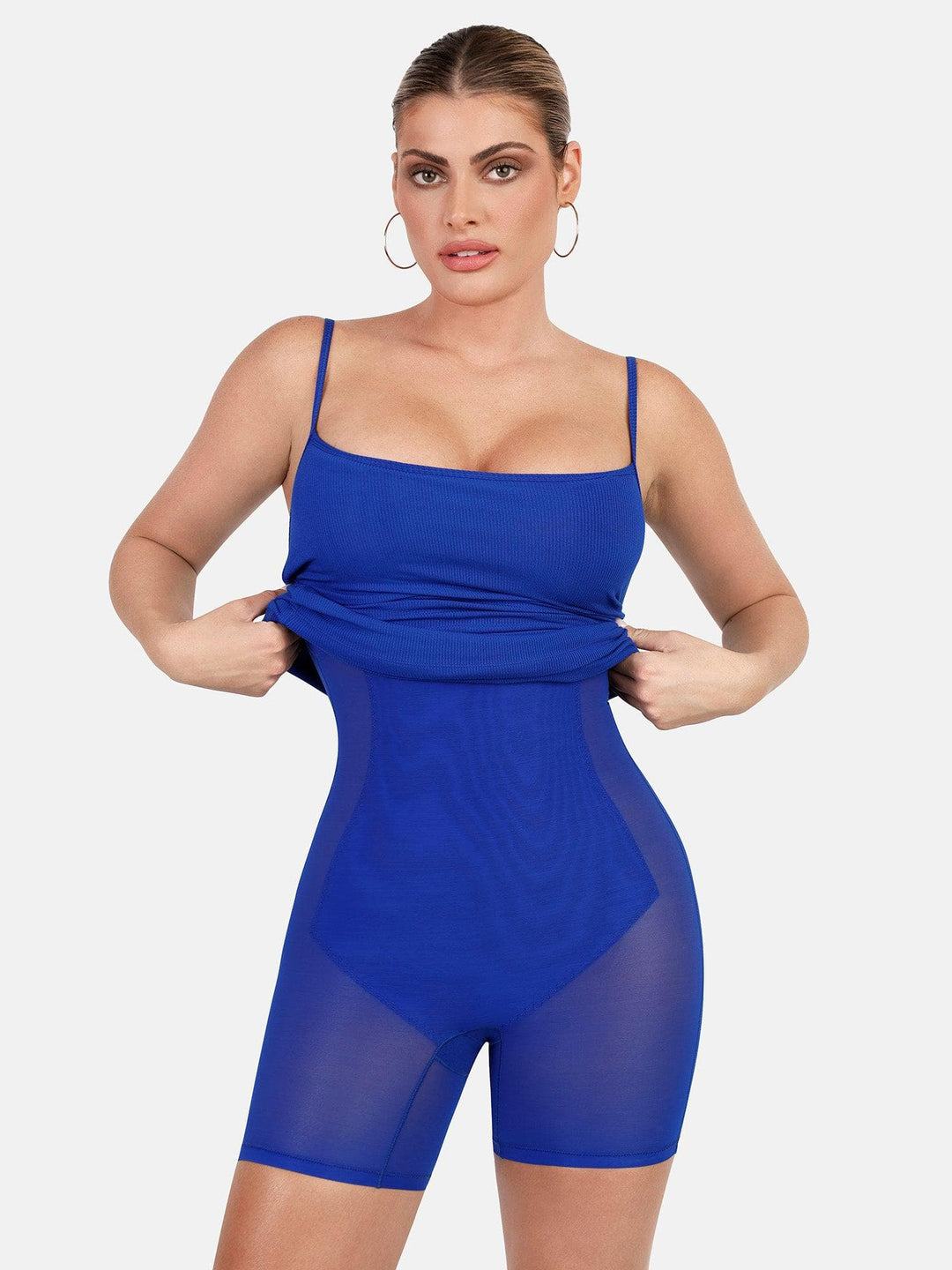 Shapewear Solid Modal Butt Lift Mini Slip Dress – Popilush