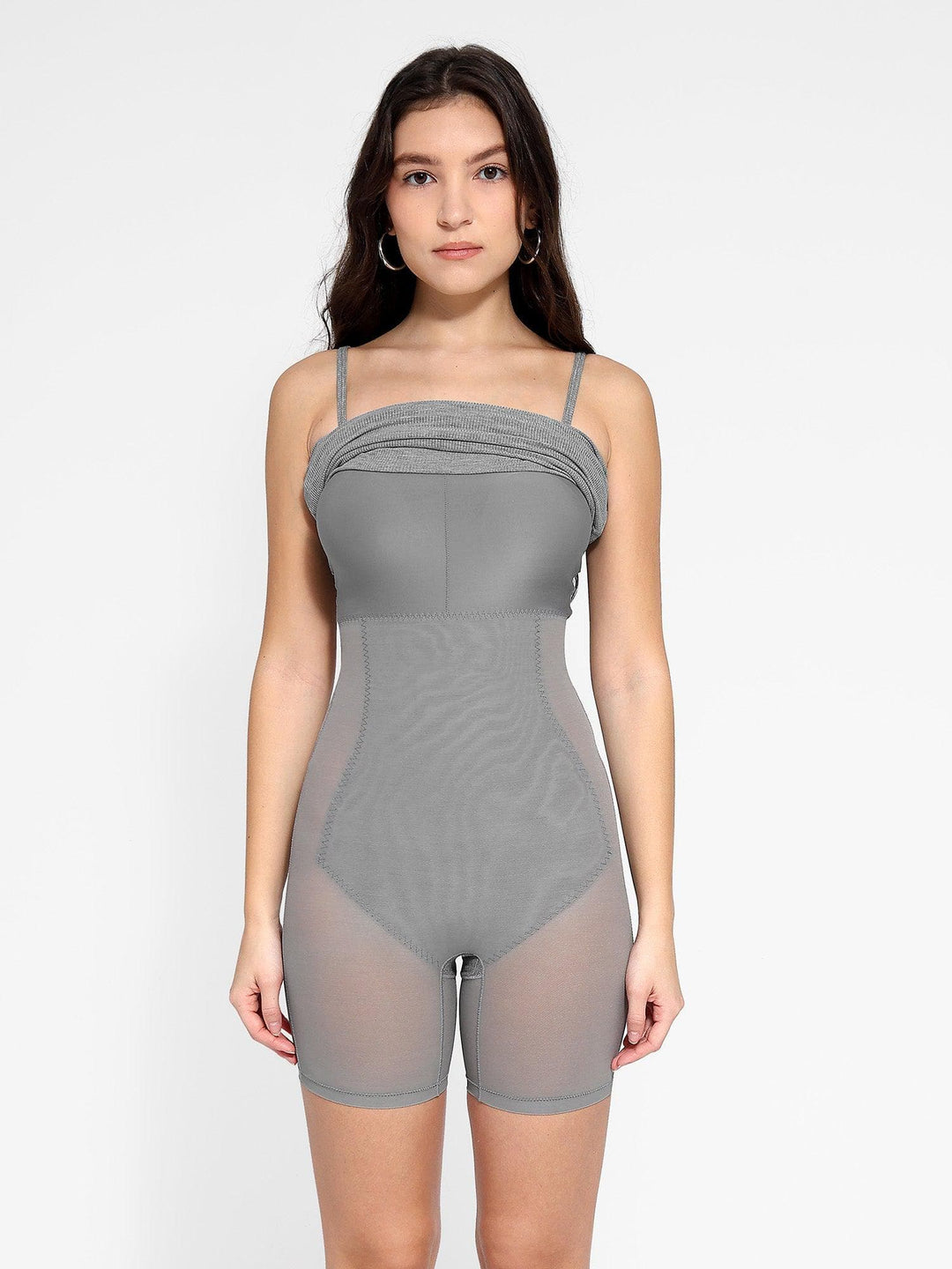 strapless shapewear dress slip Slips & Bras LYCRA FitSense print technology VENDAU Strapless Shapewear Slip for