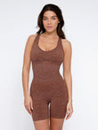 Women's activewear from Popilush®: stylish shapewear romper, comfortable and sporty design