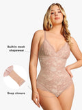 Popilush U.S. Firm Control, Smoothing Thong Bodysuit For Tummy Control, Slimming, And Comfortable Fit. Perfect For Everyday Wear Sexy Lace Bodysuit Shapewear