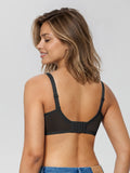 Popilush® Unlined Lace Underwire Minimizer Bra