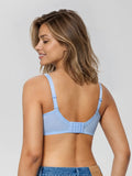 Popilush® Unlined Lace Underwire Minimizer Bra