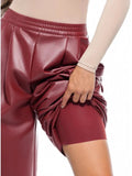 Popilush® Velvet Wide-Leg Sculpting Trousers