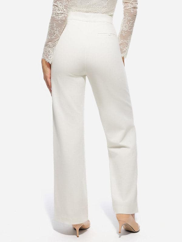 Popilush® Velvet Wide-Leg Sculpting Trousers