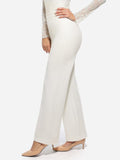 Popilush® Velvet Wide-Leg Sculpting Trousers