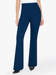 Popilush® Blue / S Velvet Wide-Leg Sculpting Trousers