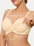 Popilush® Supportive No Underwire Bra Wireless Secret Infinite Supportive Bralette