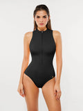 Popilush® Zip-Front Waist Shaping Swimsuit