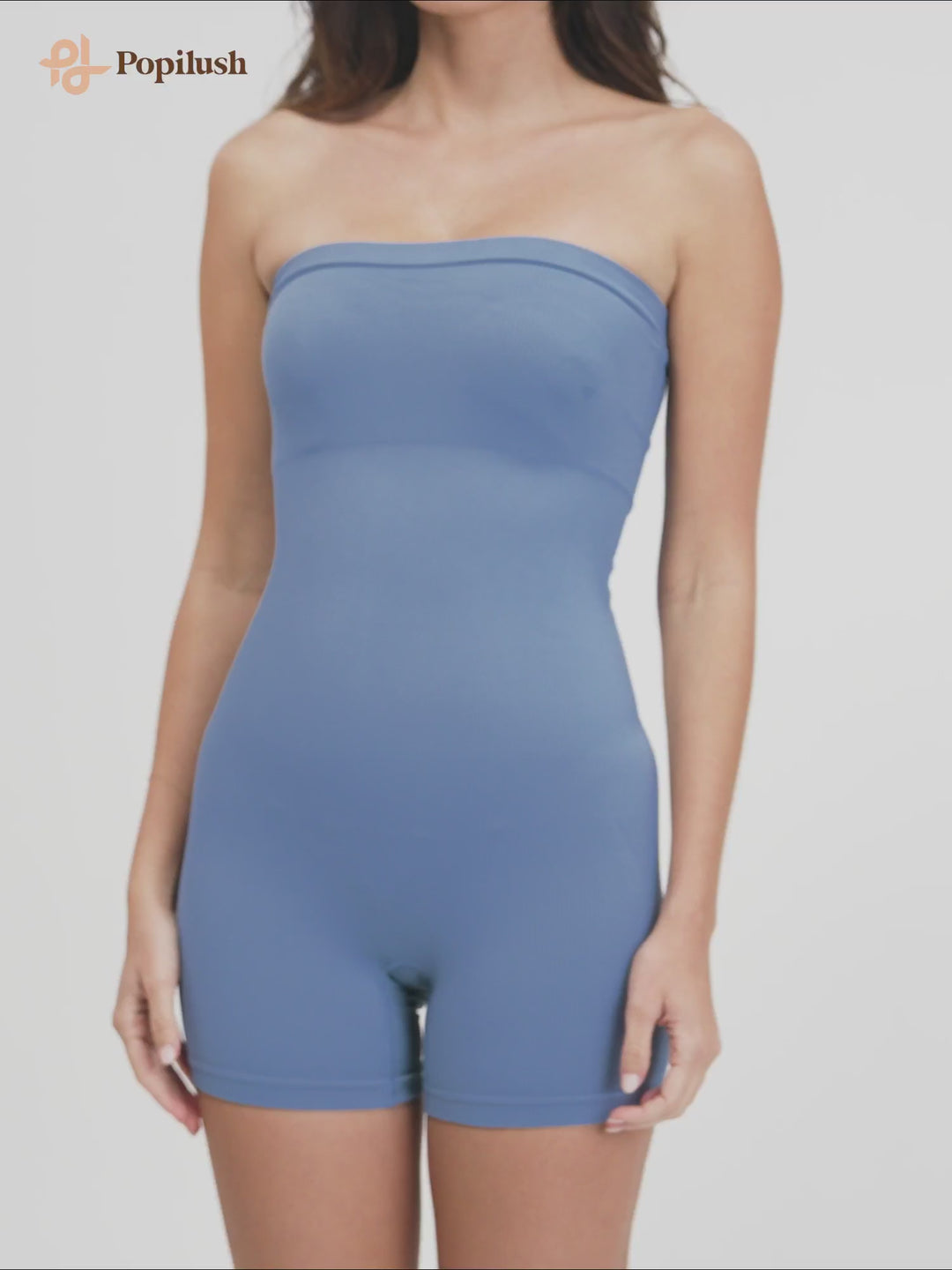 La combinaison shapewear bandeau sans couture