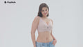 Seamless Wireless Jelly Contour Minimizer Support Bra